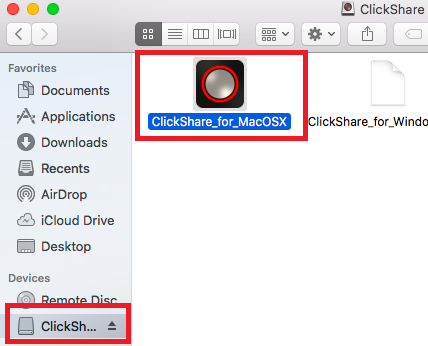 clickshare for mac download